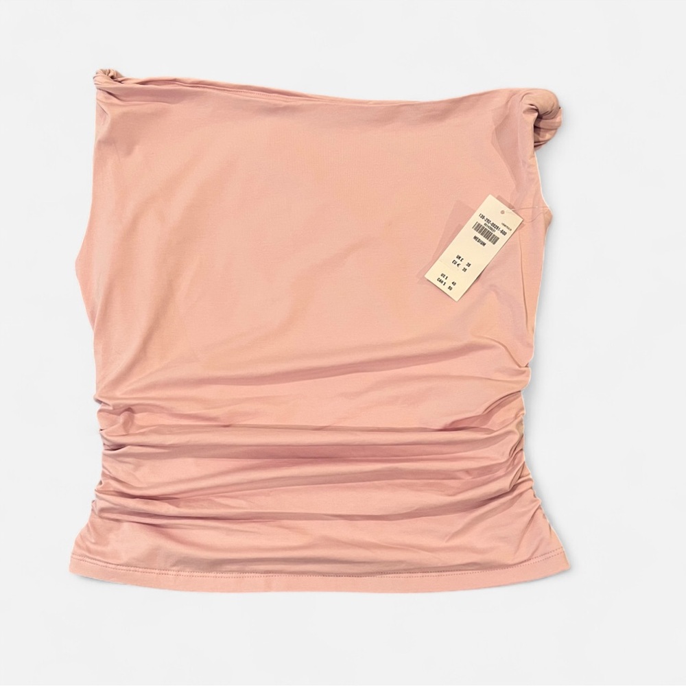 Abercrombie & Fitch - Light Pink Asymmetrical Twist Top - Medium NWT